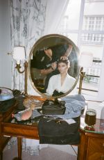 DAFNE KEEN Getting Ready for Louis Vuitton Show for Wonderland Magazine, October 2023