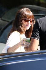 DAKOTA JOHNSON Out for Coffee in Los Angeles 10/22/2023