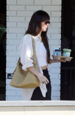 DAKOTA JOHNSON Out for Coffee in Los Angeles 10/22/2023