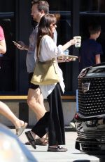 DAKOTA JOHNSON Out for Coffee in Los Angeles 10/22/2023