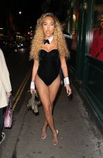 DANI IMBERT Arrives at PrettyLittleThing Haunted Mansion Hosted by GK Barry in London 10/26/2023
