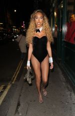 DANI IMBERT Arrives at PrettyLittleThing Haunted Mansion Hosted by GK Barry in London 10/26/2023