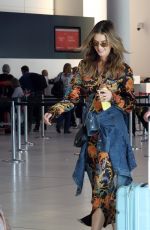 DELTA GOODREM Arrives at Airport in Perth 10/05/2023