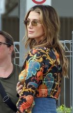 DELTA GOODREM Arrives at Airport in Perth 10/05/2023