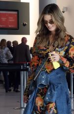 DELTA GOODREM Arrives at Airport in Perth 10/05/2023