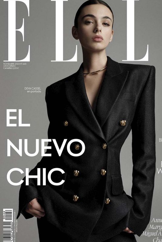 DEVA CASSEL for Elle Spain, November 2023