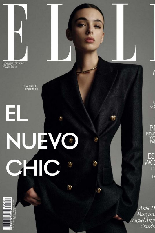 DEVA CASSEL in Elle Spain, November 2023
