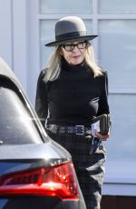 DIANE KEATON Out at Brentwood Country Mart 10/22/2023