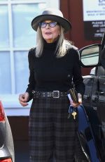 DIANE KEATON Out at Brentwood Country Mart 10/22/2023