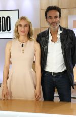 DIANE KRUGER and AURELIE CASSE on the Set of C L