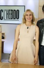 DIANE KRUGER and AURELIE CASSE on the Set of C L