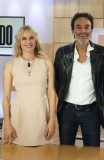 DIANE KRUGER and AURELIE CASSE on the Set of C L