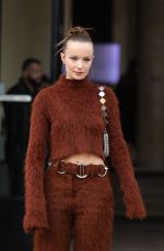 DIANE ROUXEL at Rabanne Womenswear Spring/Summer 2024 Show at Paris Fashion Week 09/28/2023