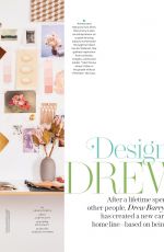 DREW BARRYMORE in Better Homes Gardens, September 2023