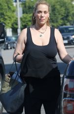 ELIZABETH BERKLEY Leaves Pilates Class in Los Angeles 10/17/2023
