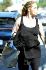 ELIZABETH BERKLEY Leaves Pilates Class in Los Angeles 10/17/2023