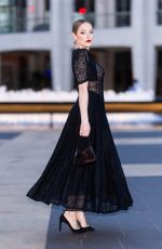 ELIZABETH GILLIES at Reformation x New York City Ballet Collaboration Launch in New York 10/09/2023