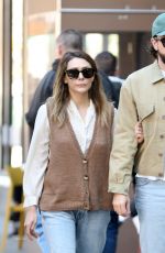 ELIZABETH OLSEN and Robbie Arnet Out in New York 10/25/2023