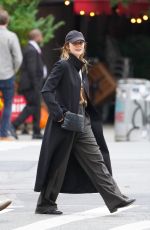 ELIZABETH OLSEN and Robbie Arnett Out in New York 10/19/2023