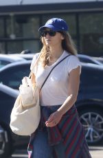 ELIZABETH OLSEN Out for Grocery Shopping in Studio City 10/14/2023