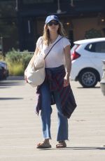 ELIZABETH OLSEN Out for Grocery Shopping in Studio City 10/14/2023