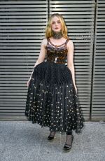 ELLE FANNING at Alexander Mcqueen SS24 Show at Paris Fashion Week 09/30/2023