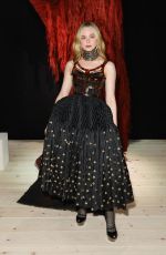 ELLE FANNING at Alexander Mcqueen SS24 Show at Paris Fashion Week 09/30/2023