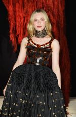 ELLE FANNING at Alexander Mcqueen SS24 Show at Paris Fashion Week 09/30/2023