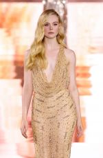 ELLE FANNING at Le Defile L
