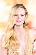 ELLE FANNING at Le Defile L