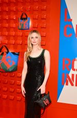 ELLE FANNING at Longchamp x Robert Indiana Collection Launch Celebration in New York 10/26/2023