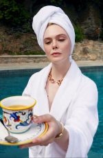 ELLE FANNING - Bird Production Photoshoot for Cartier 2023