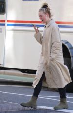 ELLE FANNING Out After a Pilates Class in New York 10/23/2023