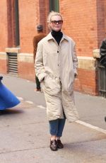 ELLE FANNING Out and About in New York 10/23/2023