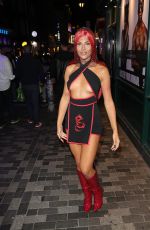 EMILY FAYE MILLER Leaves PrettyLittleThing Haunted Mansion Hosted by GK Barry in London 10/26/2023