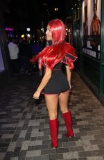 EMILY FAYE MILLER Leaves PrettyLittleThing Haunted Mansion Hosted by GK Barry in London 10/26/2023