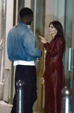 EMILY RATAJKOWSKI and Stephane Bak Out Kissing in Paris 10/25/2023