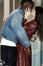 EMILY RATAJKOWSKI and Stephane Bak Out Kissing in Paris 10/25/2023
