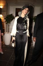 EMILY RATAJKOWSKI Arrives at a Private Party at Le Siena Restaurant in Paris 09/30/2023