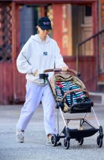EMILY RATAJKOWSKI Out with a Stroller in New York 10/02/2023