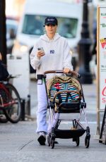 EMILY RATAJKOWSKI Out with a Stroller in New York 10/02/2023
