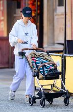 EMILY RATAJKOWSKI Out with a Stroller in New York 10/02/2023