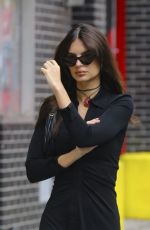 EMILY RATAJKOWSKI Out with Her Dog in New York 10/17/2023