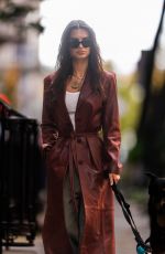 EMILY RATAJKOWSKI Out with Her Dog in New York 10/22/2023