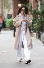 EMILY RATAJKOWSKI Walks Her Dog Colombo in New York 10/18/2023