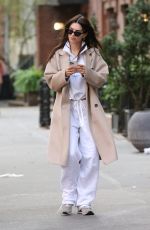 EMILY RATAJKOWSKI Walks Her Dog Colombo in New York 10/18/2023