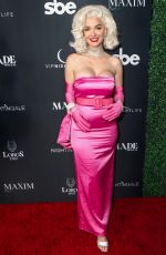 EMILY SEARS at Halloween Maxim Party at Nightingale Club in Los Angeles 10/29/2023