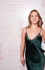 EMMA BROOKS at Jennifer Lopez x Intimissimi This Is Me Now Capsule Collection Launch in New York 10/18/2023
