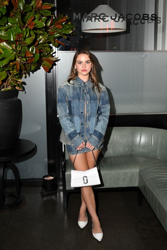 EMMA BROOKS at Marc Jacobs Soho Store Opening Celebration in New York 10/18/2023