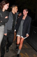 EMMA CORRIN and Rami Malek Leaves Miu Miu Show in Paris 10/03/2023